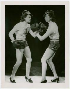 women boxing.nypl