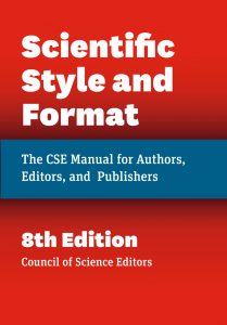 Scientific Style and Format, 8th edition, cover