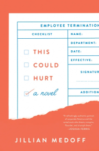 Book cover for This Could Hurt, by Jillian Medoff