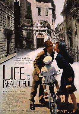 Movie poster for "Life Is Beautiful"