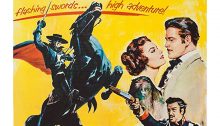 The Sign of Zorro movie poster, detail