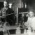 Pierre and Marie Curie in the laboratory